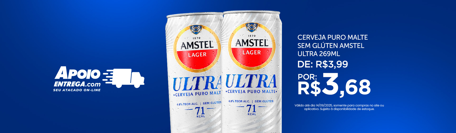 Amstel puro malte 14/09